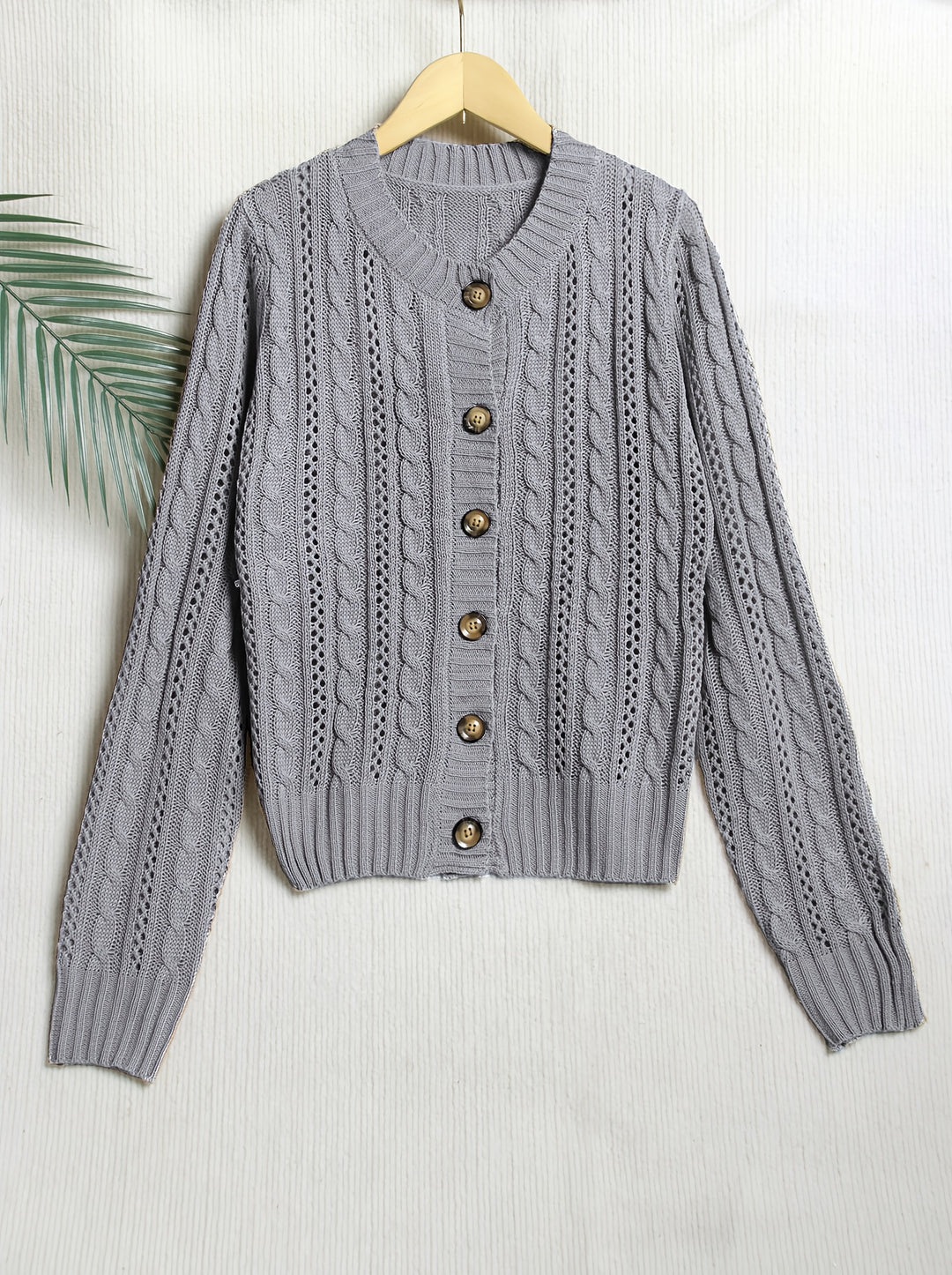 Sylvie | Cardigan Torsadé Boutonné