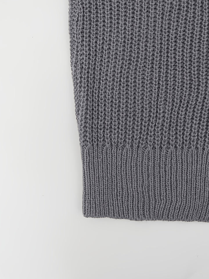 Yvette | Gilet Long Côtelé à Poches