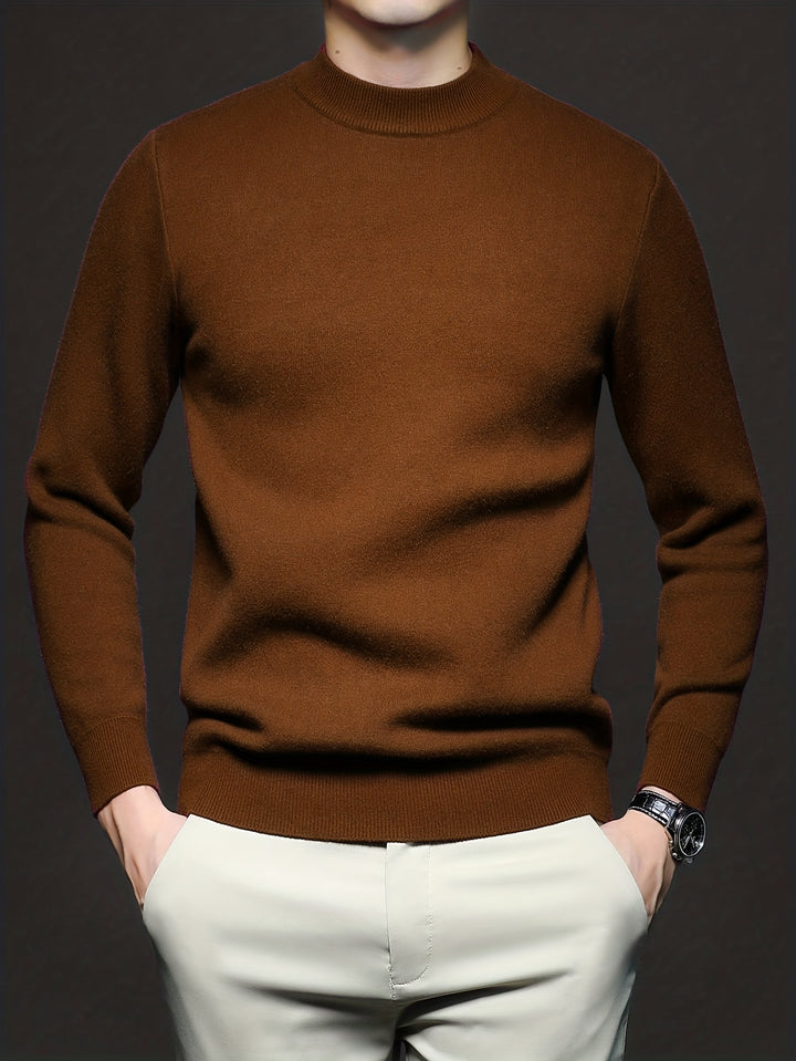 Étienne | Pull Maille Col Montant