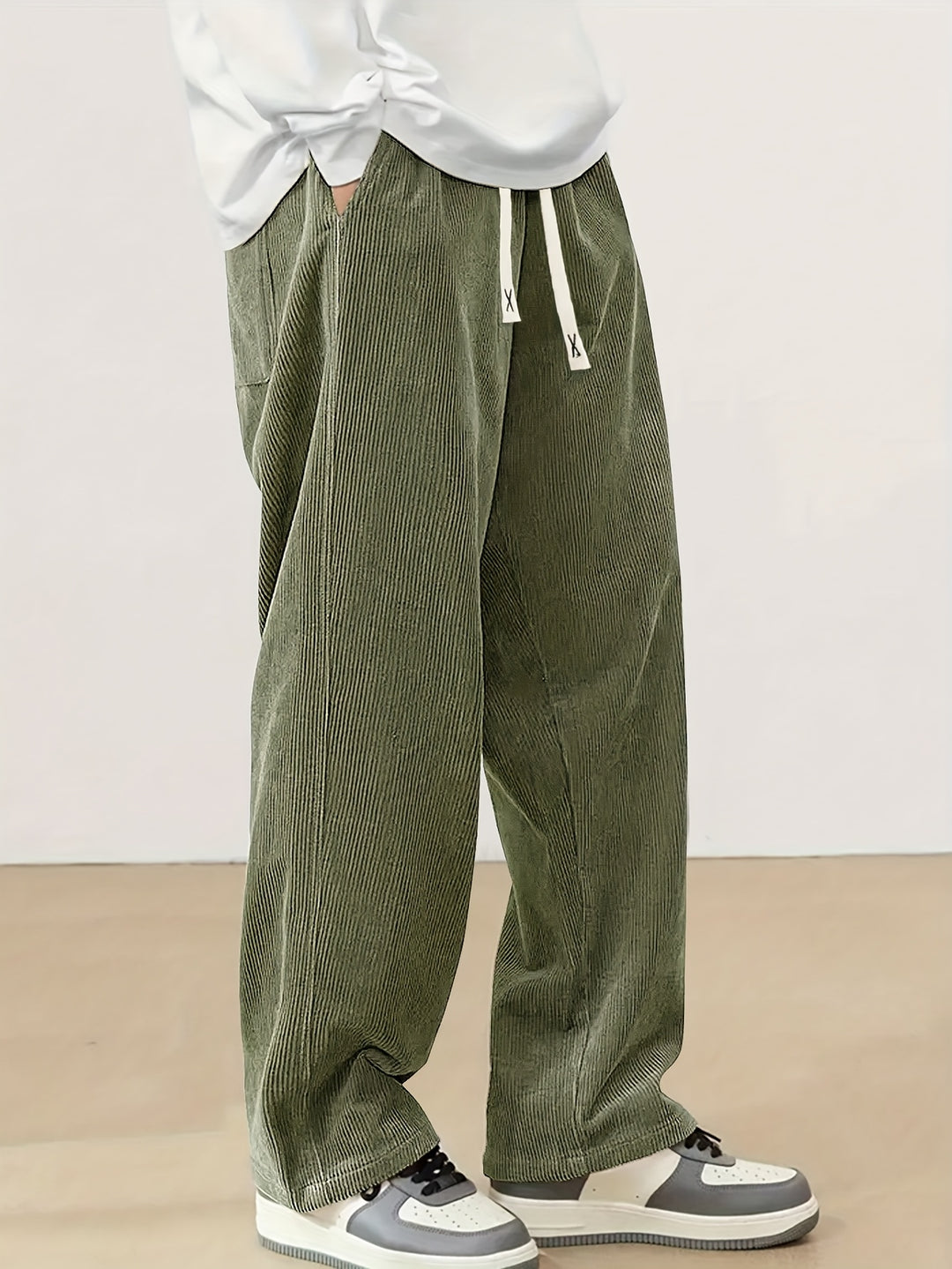 Émile | Pantalon Droit à Taille Réglable