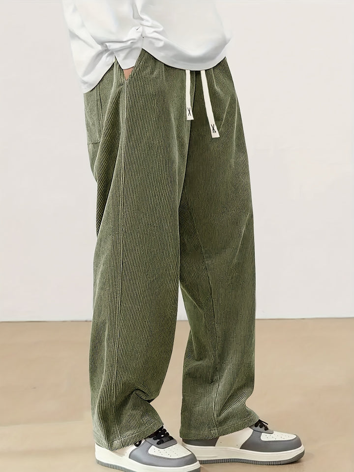 Émile | Pantalon Droit à Taille Réglable