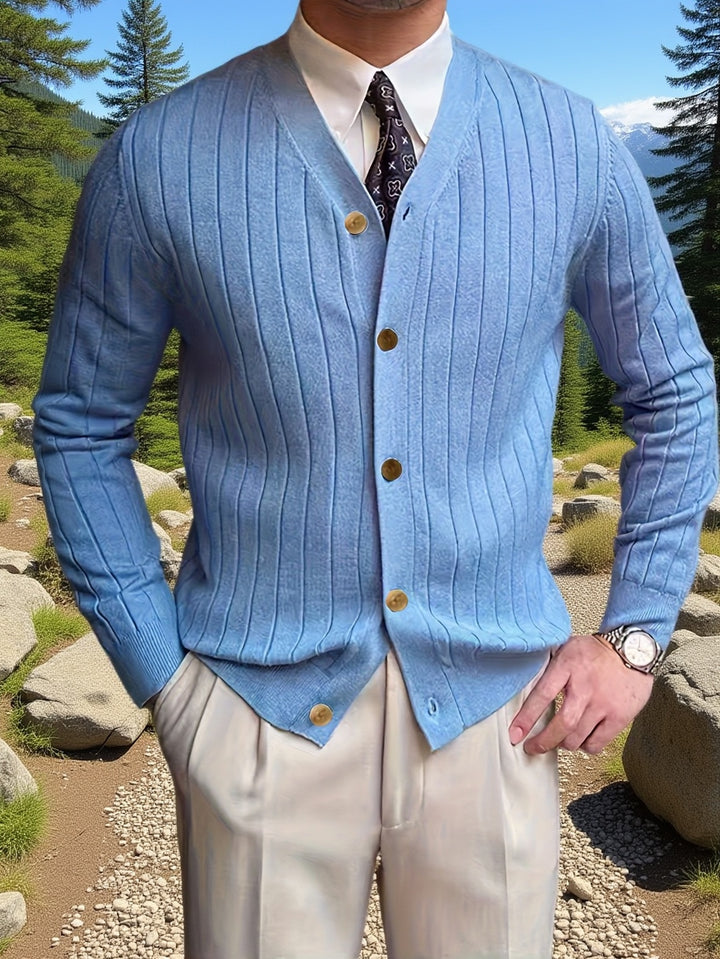 Barnabé | Cardigan Boutonné Nervuré