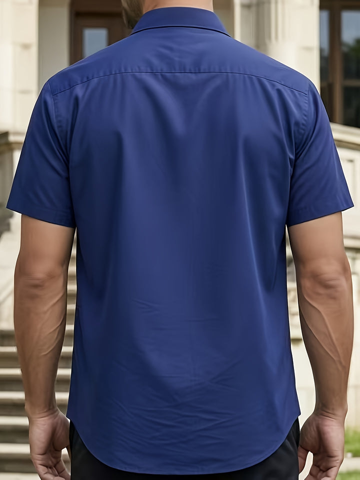 Roland | Chemise Rétro à Manches Courtes