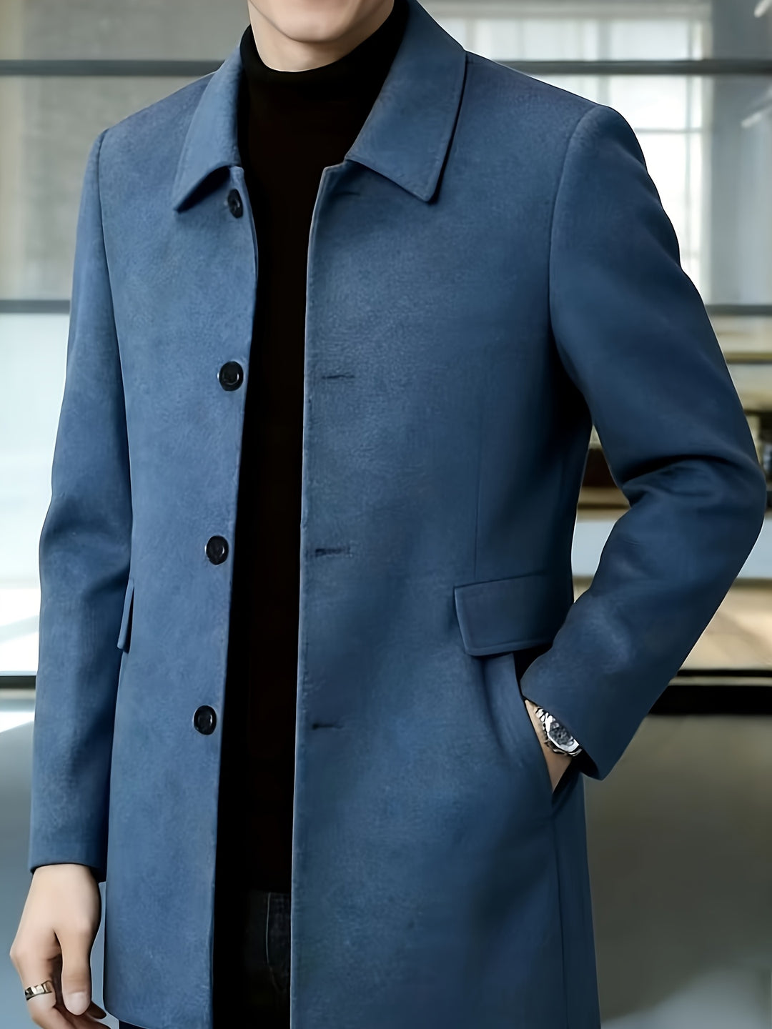 Gérard | Manteau Élégant Boutonné