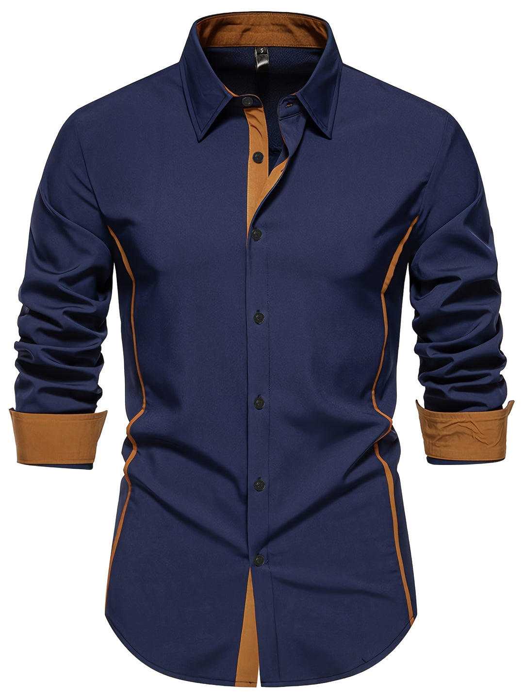 Xavier | Chemise Ajustée à Détails Contrastés