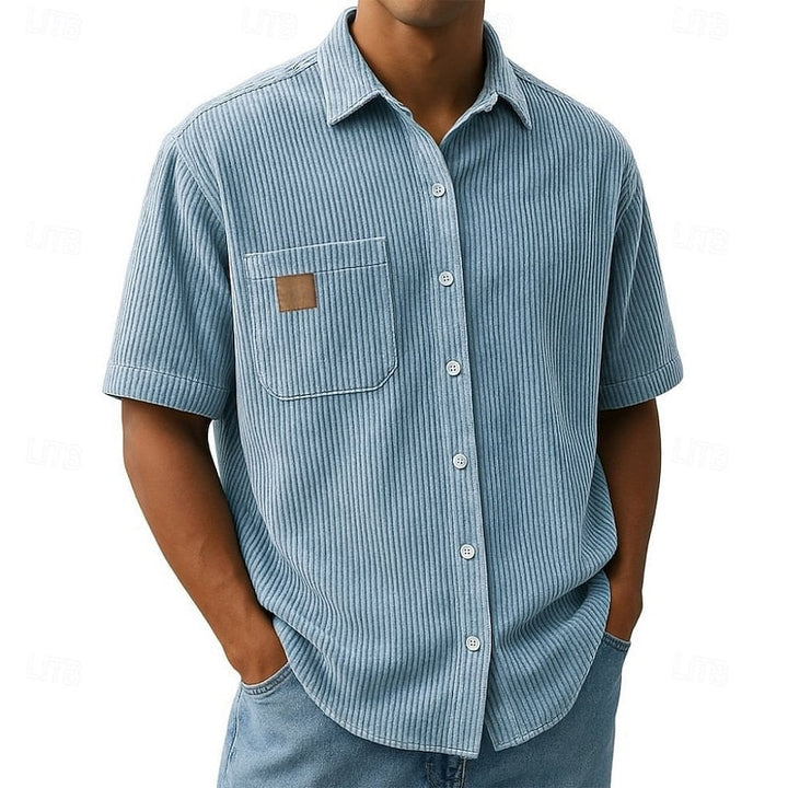 Yannick | Chemise Texturée Décontractée