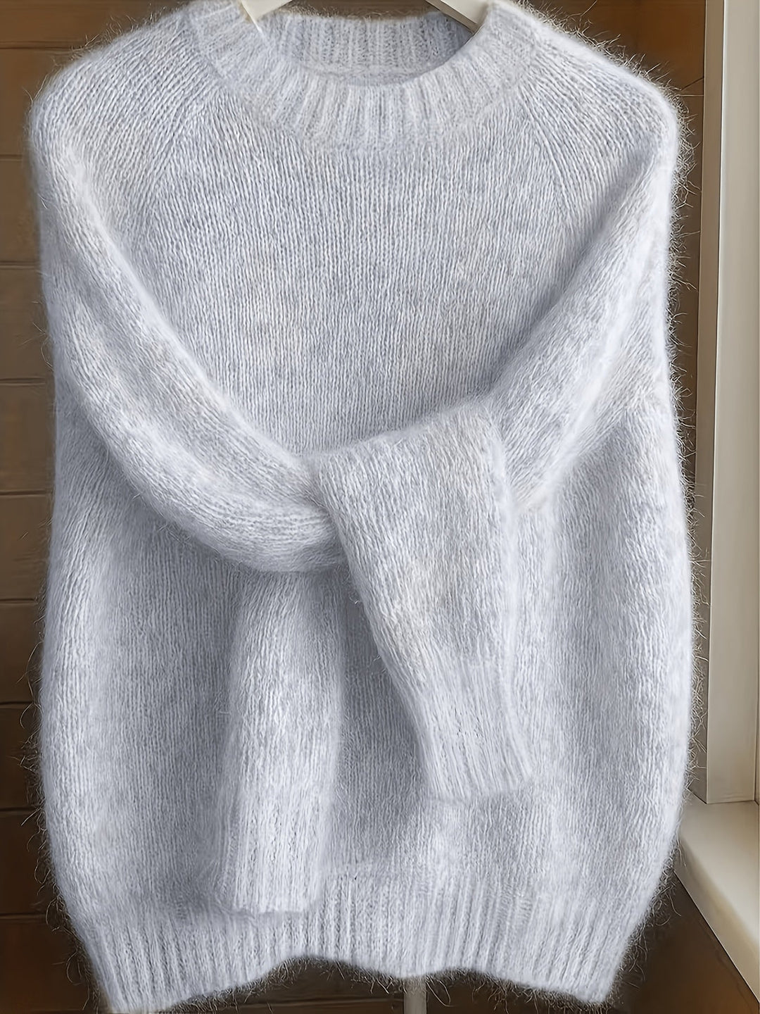 Inès | Pull Douillet à Col Rond