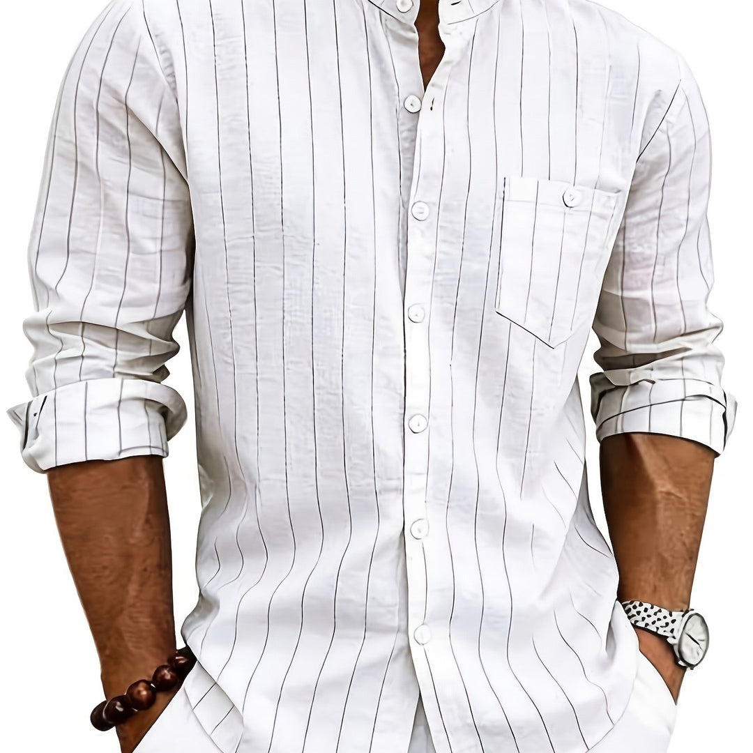 Armand | Chemise Rayée Élégante