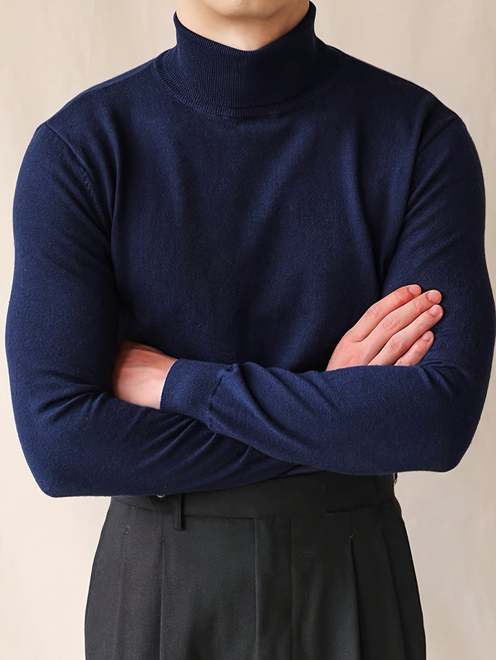 Florent | Pull Col Roulé Ajusté