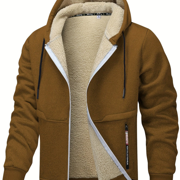 Aymeric | Veste à Capuche Zippée Chaleur Cocon