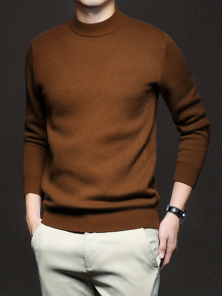 Étienne | Pull Maille Col Montant
