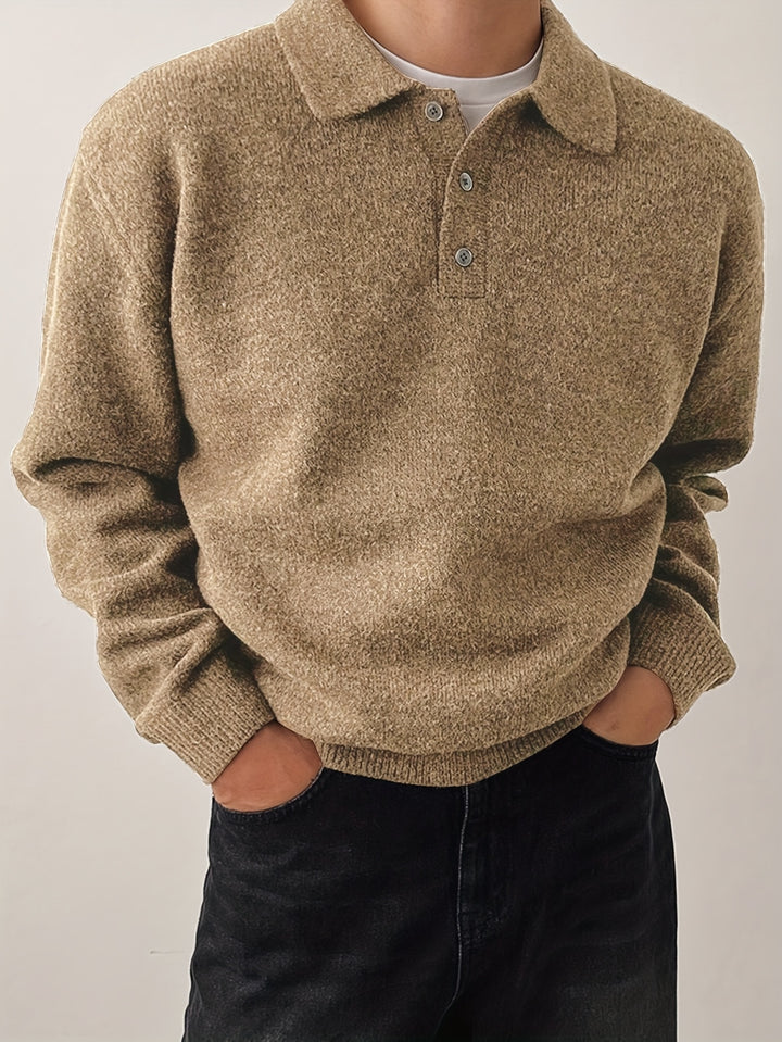 Bertrand | Polo Raffiné à Col Boutonné