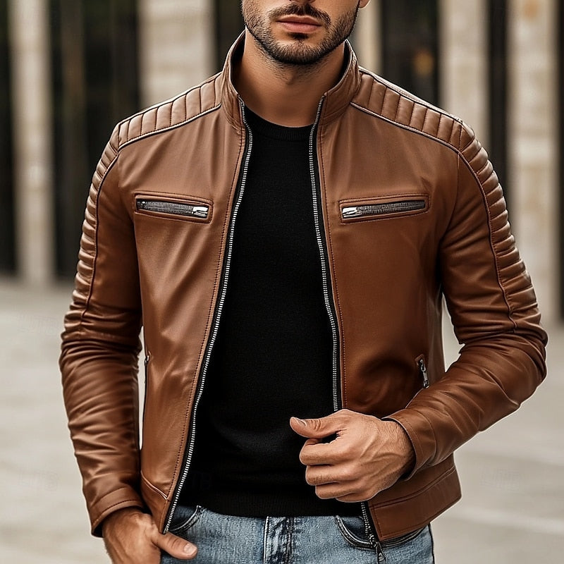 Éric | Blouson Col Montant Zippé