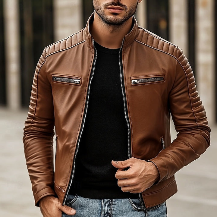 Éric | Blouson Col Montant Zippé