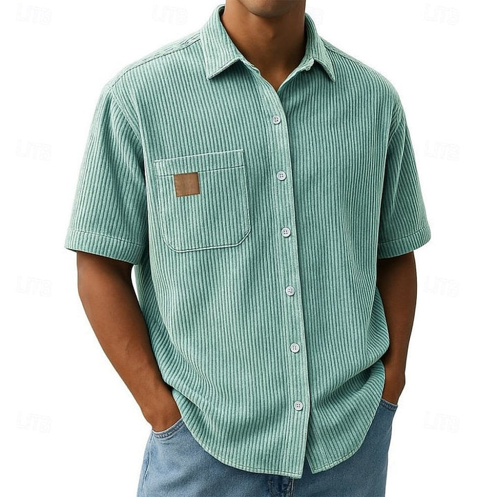 Yannick | Chemise Texturée Décontractée