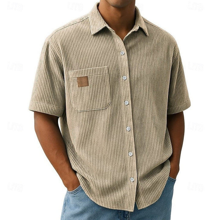 Yannick | Chemise Texturée Décontractée