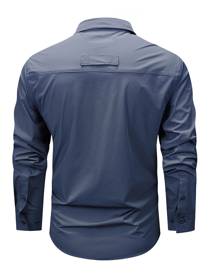 Matthieu | Chemise Cargo à Manches Longues