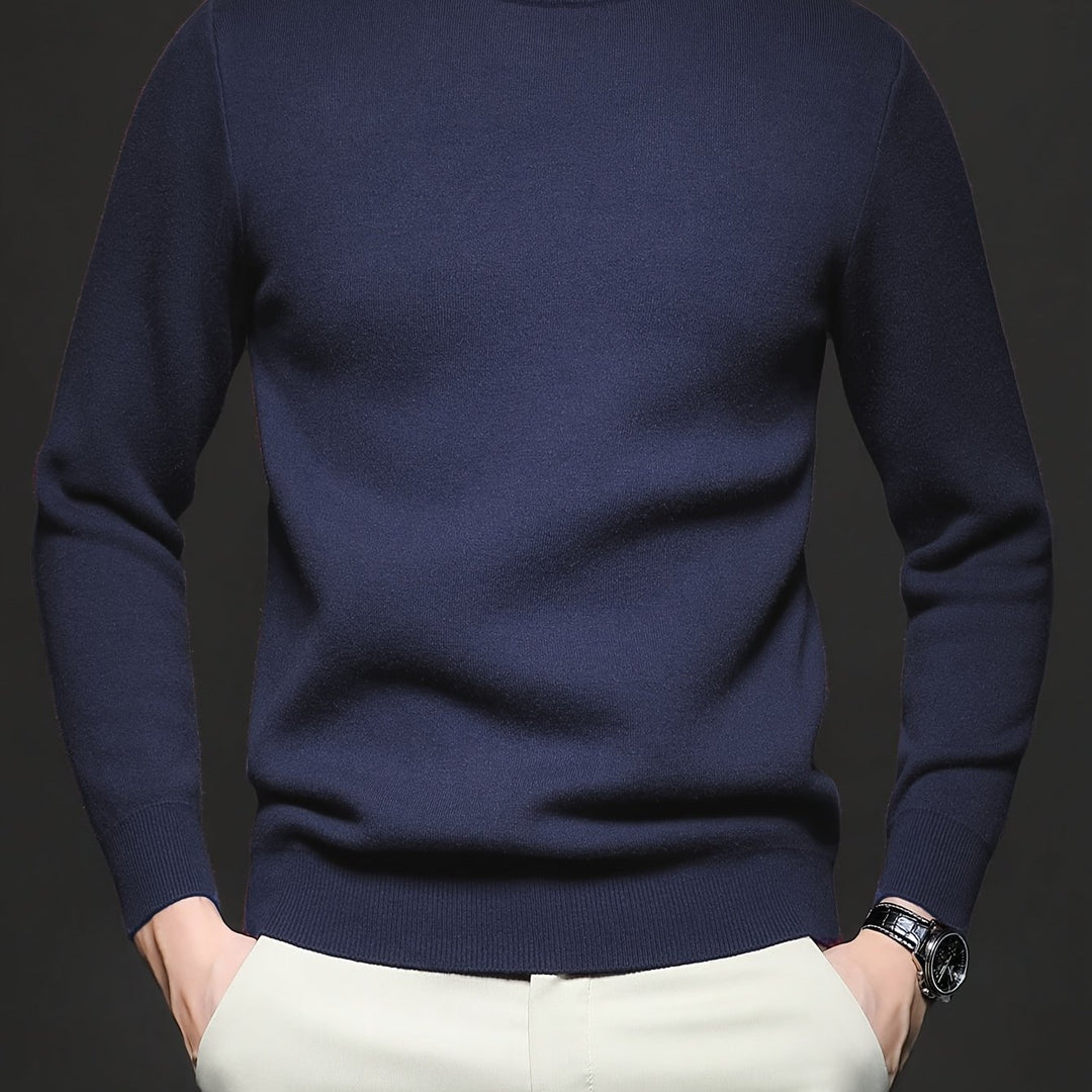 Étienne | Pull Maille Col Montant