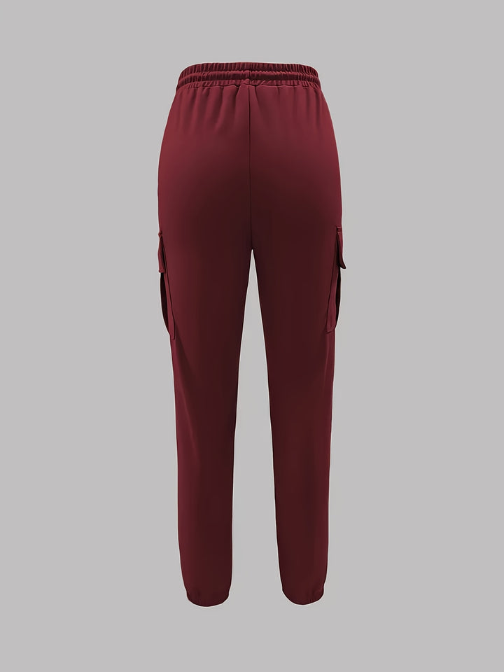 Christine | Pantalon Cargo Ceinturé