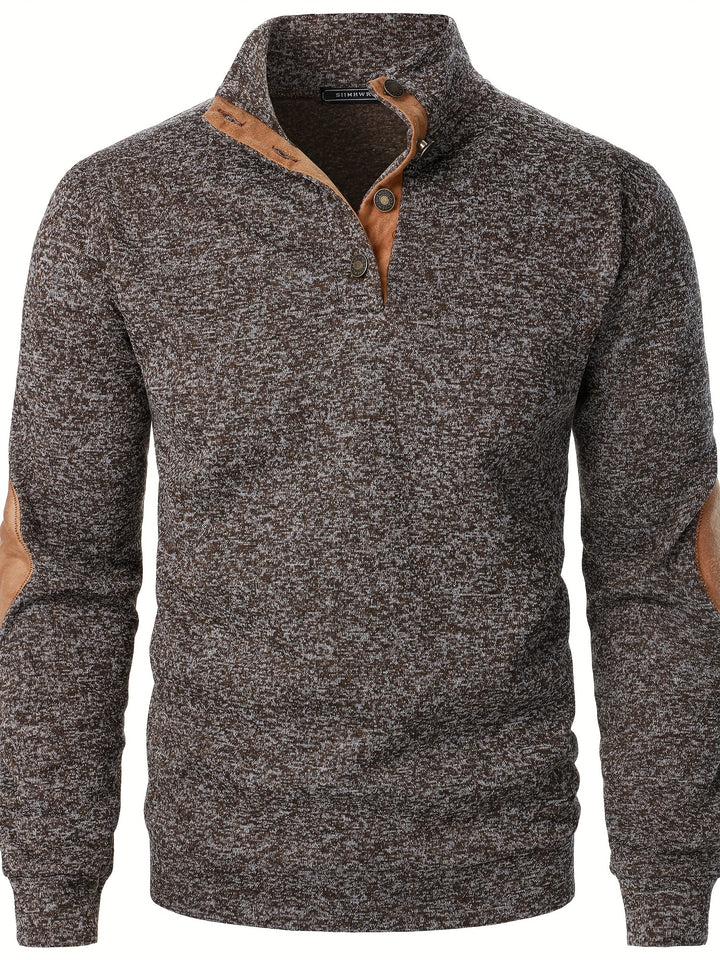 Fabien | Pull Col Montant Élégant