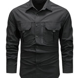 Matthieu | Chemise Cargo à Manches Longues