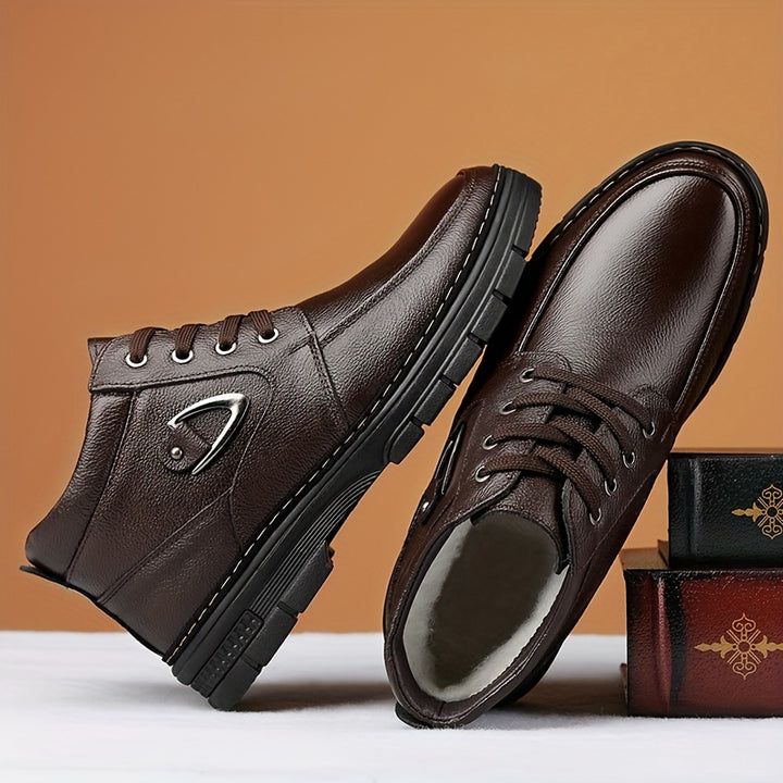 Gaël | Bottines Chaudes d'Hiver Montantes