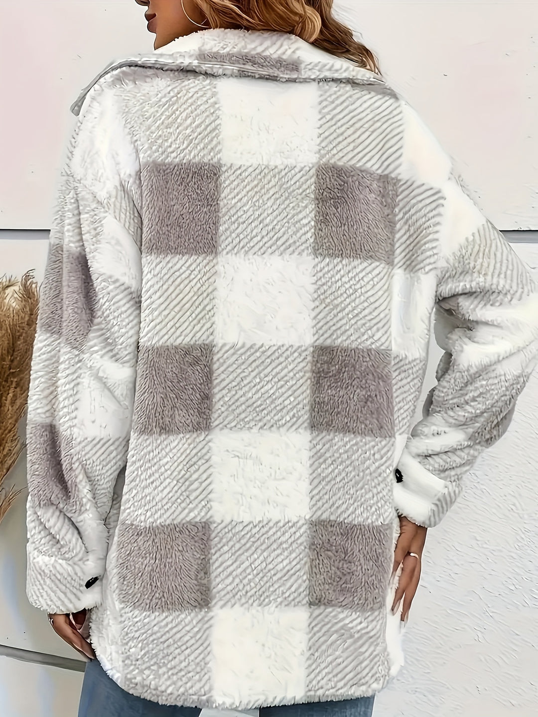 Margot | Veste Douillette à Carreaux