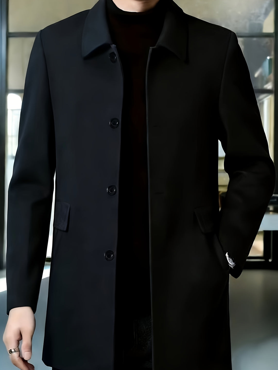 Gérard | Manteau Élégant Boutonné