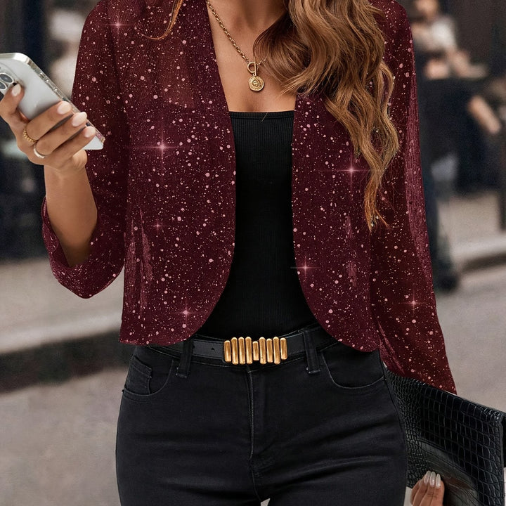 Brigitte | Veste Courte Scintillante
