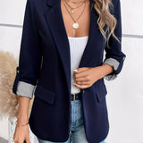 Nadège | Veste Blazer Élégante à Manches 3/4