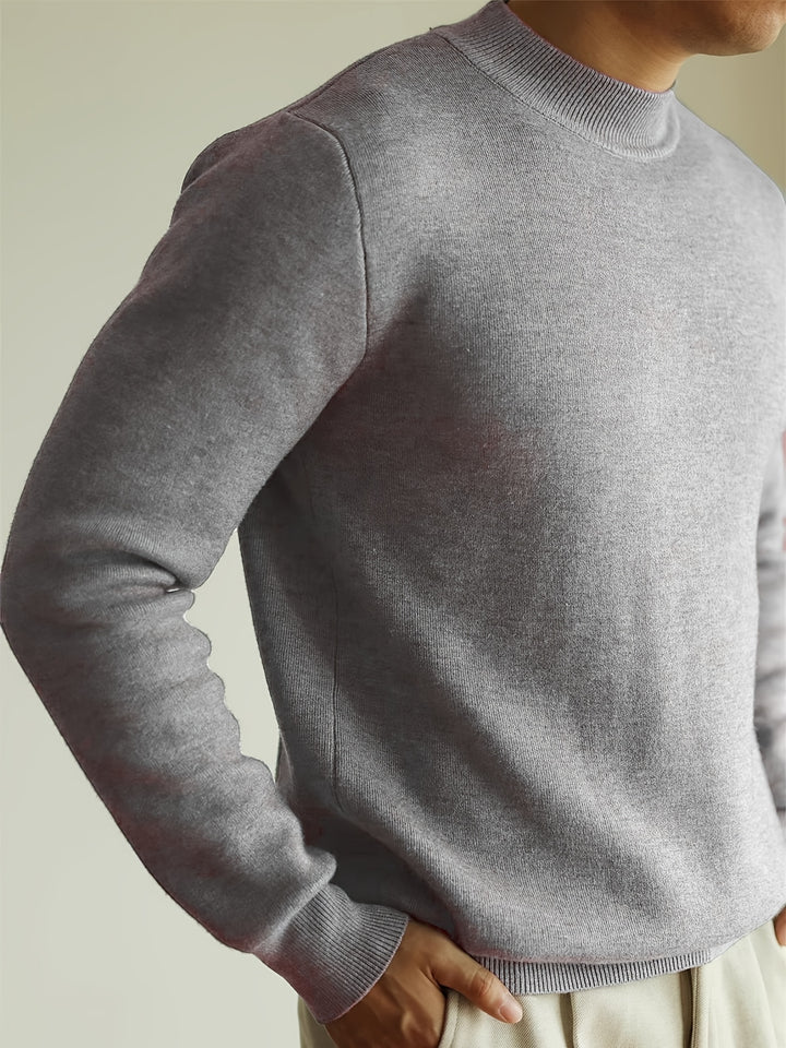 Étienne | Pull Maille Col Montant