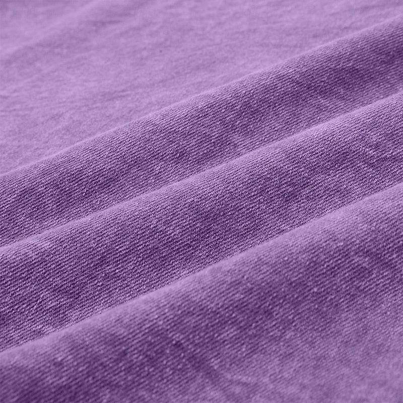Josselin | Henley Délavé à Col Montant