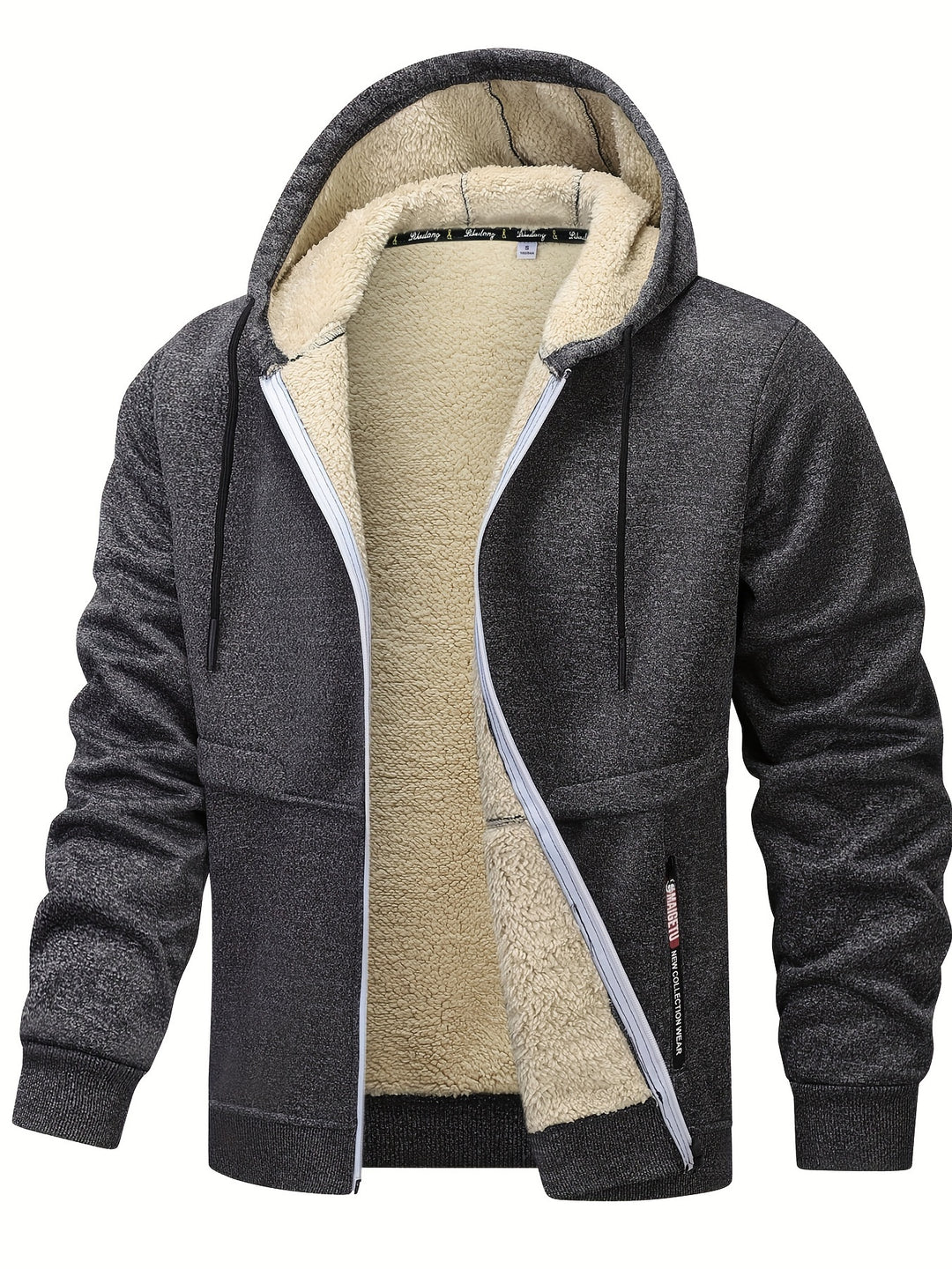 Aymeric | Veste à Capuche Zippée Chaleur Cocon