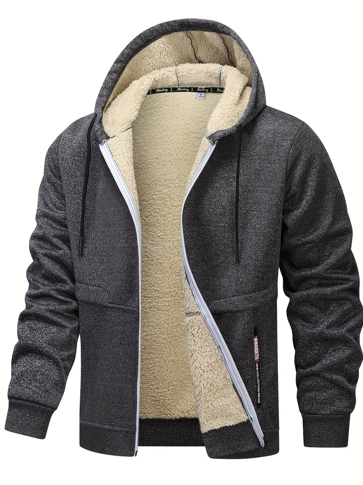 Aymeric | Veste à Capuche Zippée Chaleur Cocon