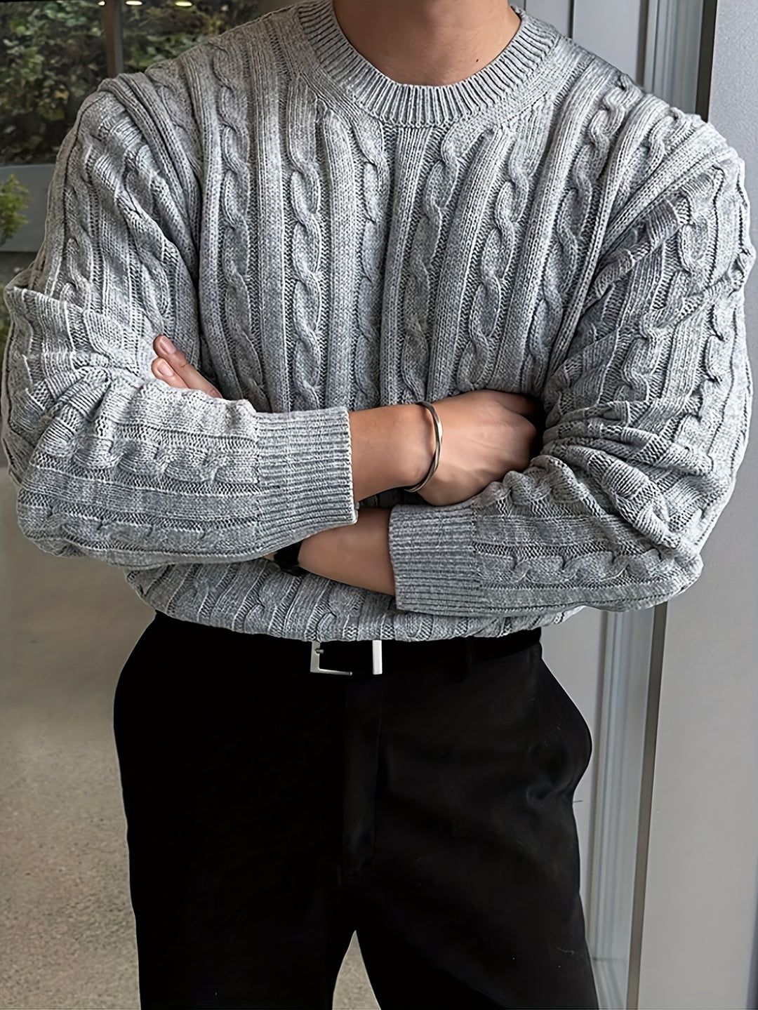 Casimir | Pull Torsadé à Col Rond
