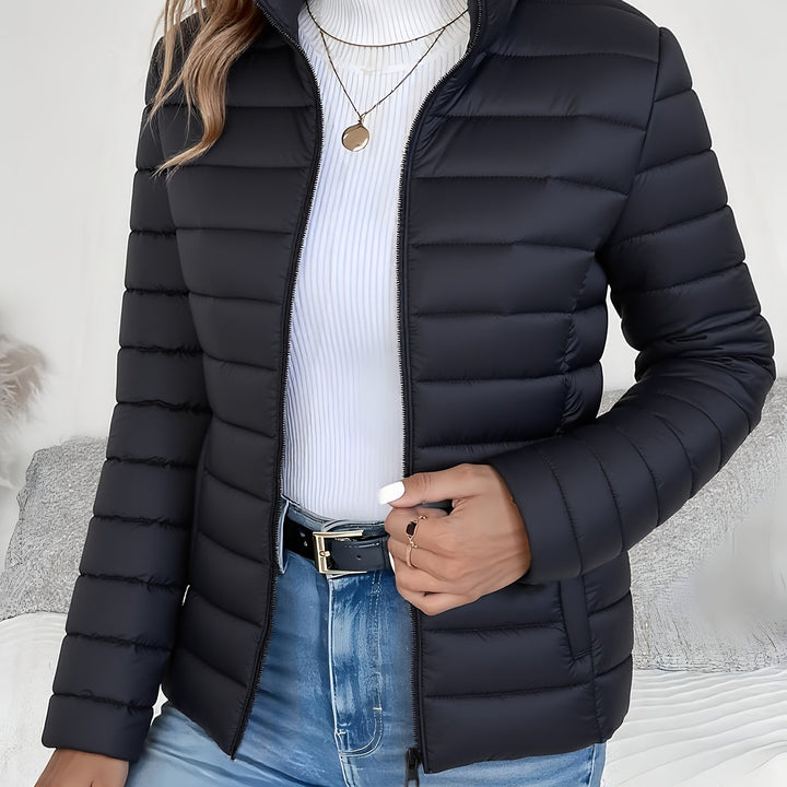 Nathalie | Veste Matelassée Légère Zippée