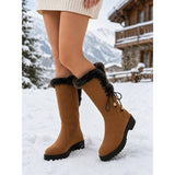 Ondine | Bottes Hautes d'Hiver Fourrées