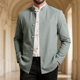 Henri | Veste Raffinée à Col Officier
