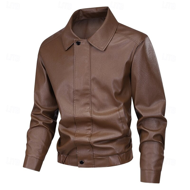 Bernard | Blouson Col Chemise Intemporel