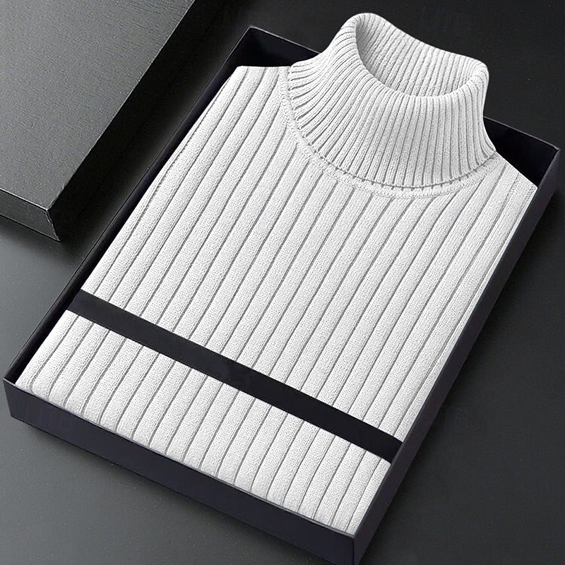 Barthélemy | Pull Col Roulé Côtelé