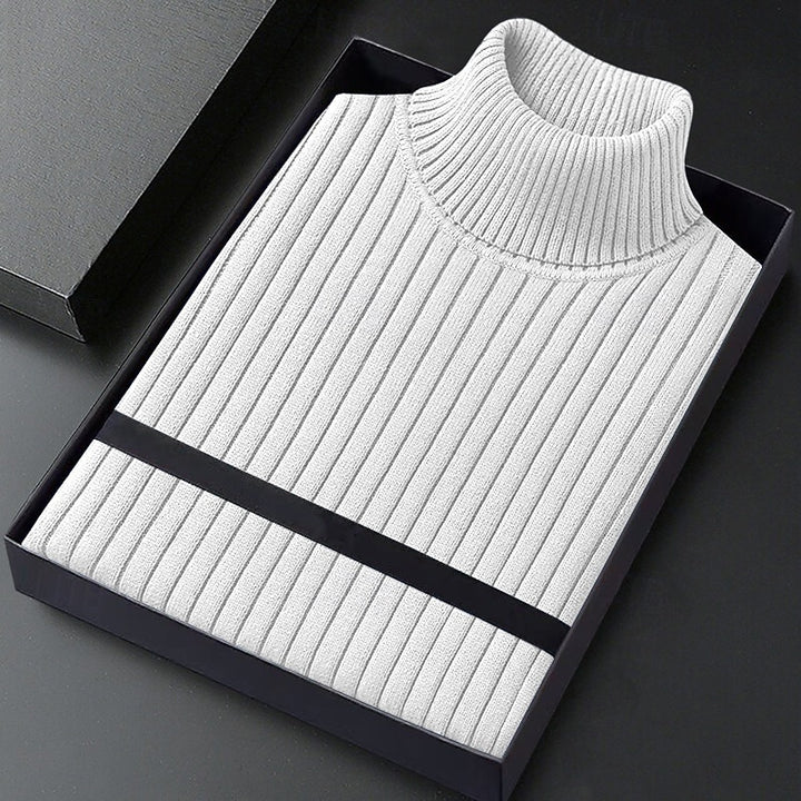 Barthélemy | Pull Col Roulé Côtelé