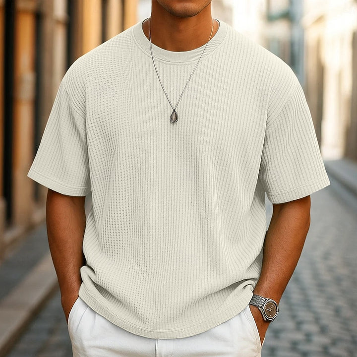 Maurice | T-shirt Texturé Col Rond