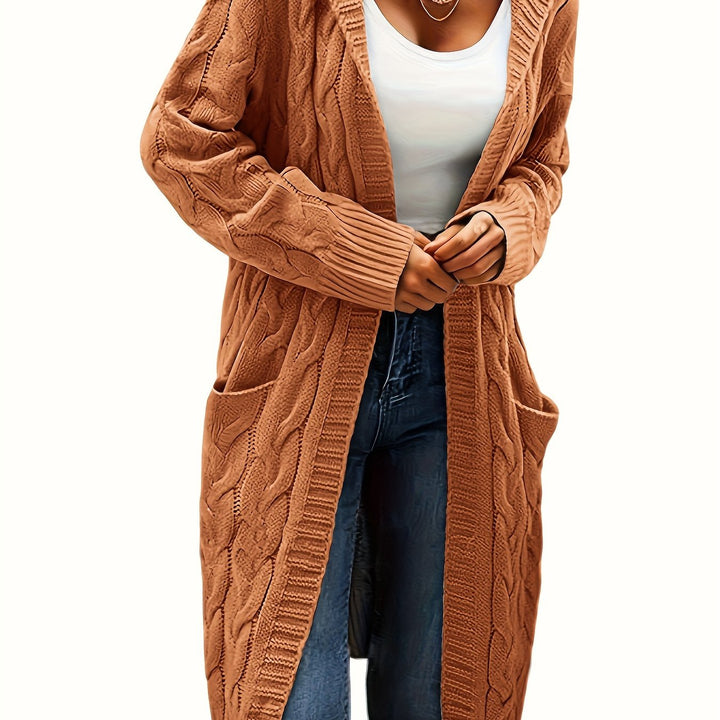 Valentine | Gilet Long Torsadé