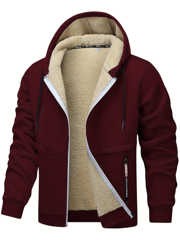 Aymeric | Veste à Capuche Zippée Chaleur Cocon