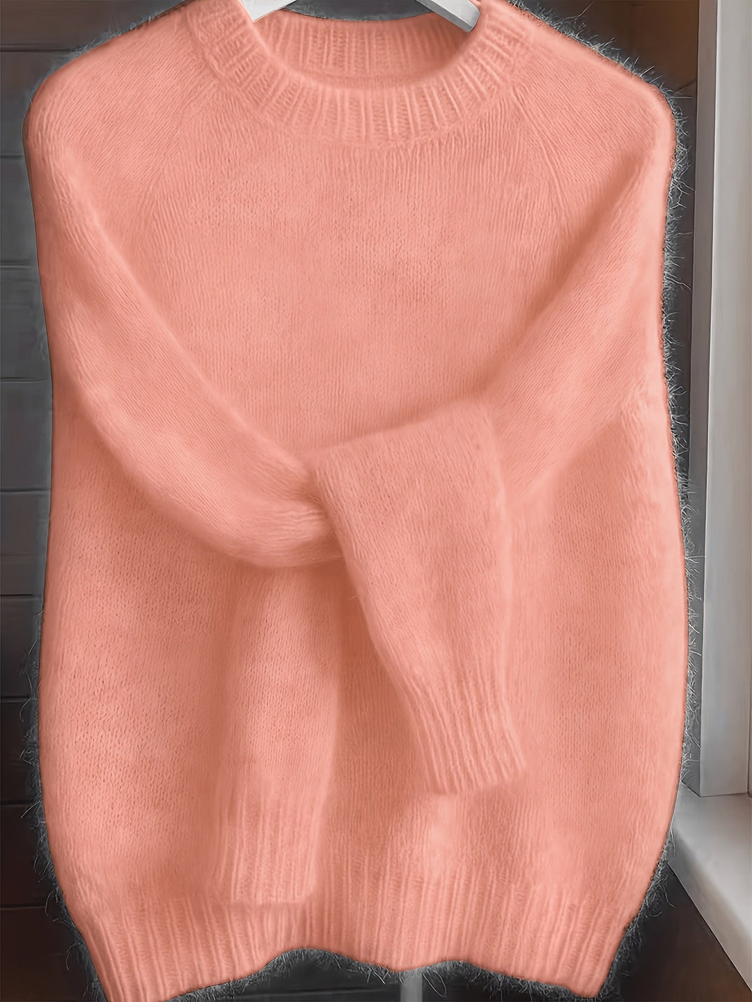Inès | Pull Douillet à Col Rond
