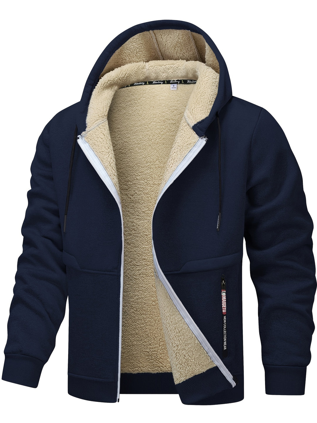 Aymeric | Veste à Capuche Zippée Chaleur Cocon