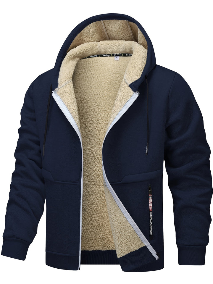 Aymeric | Veste à Capuche Zippée Chaleur Cocon