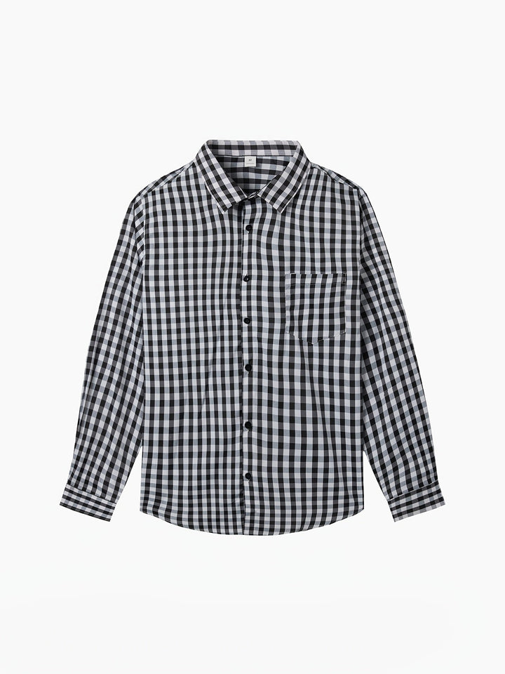 Maxime | Chemise à Carreaux Manches Longues