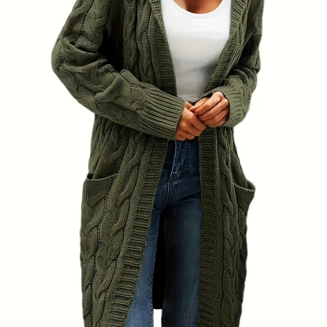 Valentine | Gilet Long Torsadé