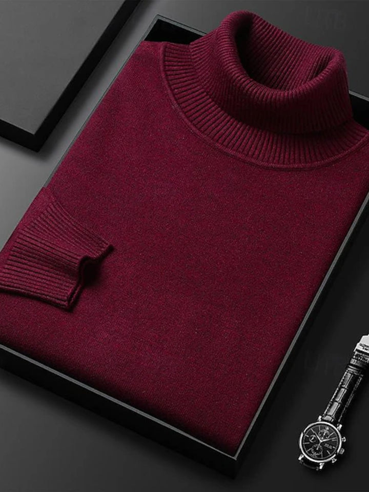 Florent | Pull Col Roulé Ajusté